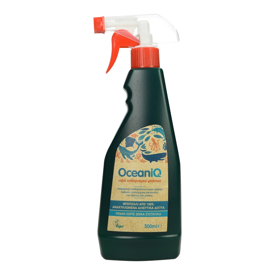 OCEANIQ Spray Καθαρισμού Μπάνιου Vegan Αντλία 500ml