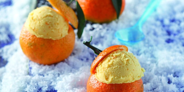 Παγωτό μανταρίνι