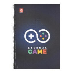 TYPOTRUST | Τετράδιο Σπιράλ Trendy Α4 2 Θεμάτων 1 Τεμάχιο