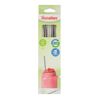 - | STRAIGHT SIPPER STAINLESS  21.5ΕΚ.4Τ
