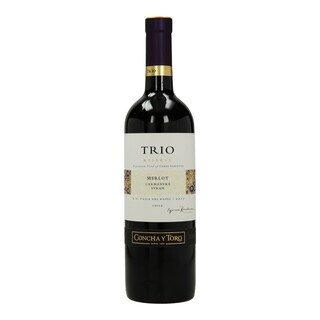 TRIO | CONCHA Y TORO | ΟΙΝΟΣ ΕΡΥΘΡΟΣ MERLOT 750 ML