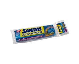 SANITAS | Σακούλες Απορριμάτων Ultra Strong 52x75cm 10 Τεμάχια