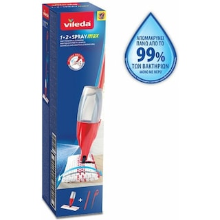 VILEDA | 1-2 Spray Max Σύστημα Καθαρισμού Με Ψεκασμό 1 Τεμάχιο