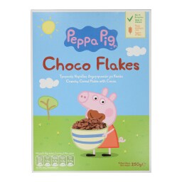 PEPPA PIG | Δημητριακά Choco Flakes Κακάο 250gr