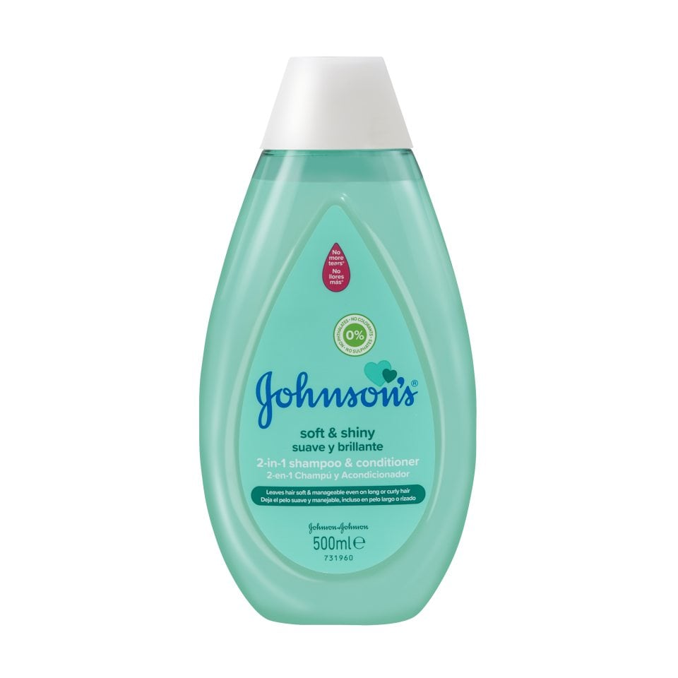 JOHNSON BABY Σαμπουάν και Conditioner Soft & Shiny 2σε1 500ml