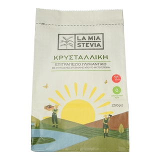 LA MIA STEVIA | Γλυκαντικό Στέβια Κρυσταλλική 250gr