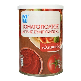 ΑΒ | Τοματοπολτός Διπλής Συμπύκνωσης 410 gr