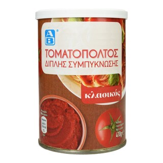 ΑΒ | Τοματοπολτός Διπλής Συμπύκνωσης 410 gr