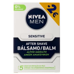 NIVEA | After Shave Balm Sensitive 100ml Έκπτωση 2Ε