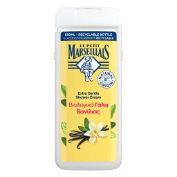 LE PETIT MARSEILLAIS | Αφρόλουτρο Θρεπτικό Γάλα Βανίλιας 650ml