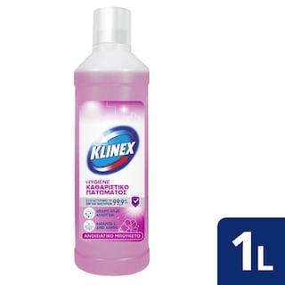 KLINEX | Καθαριστικό Πατώματος Hygiene Ανοιξιάτικο Μπουκέτο 1lt Έκπτωση 35%