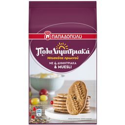 ΠΑΠΑΔΟΠΟΥΛΟΥ | Μπισκότα Πολυδημητριακά Muesli 175g