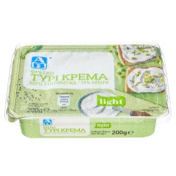 Τυρί Κρέμα Light 200gr