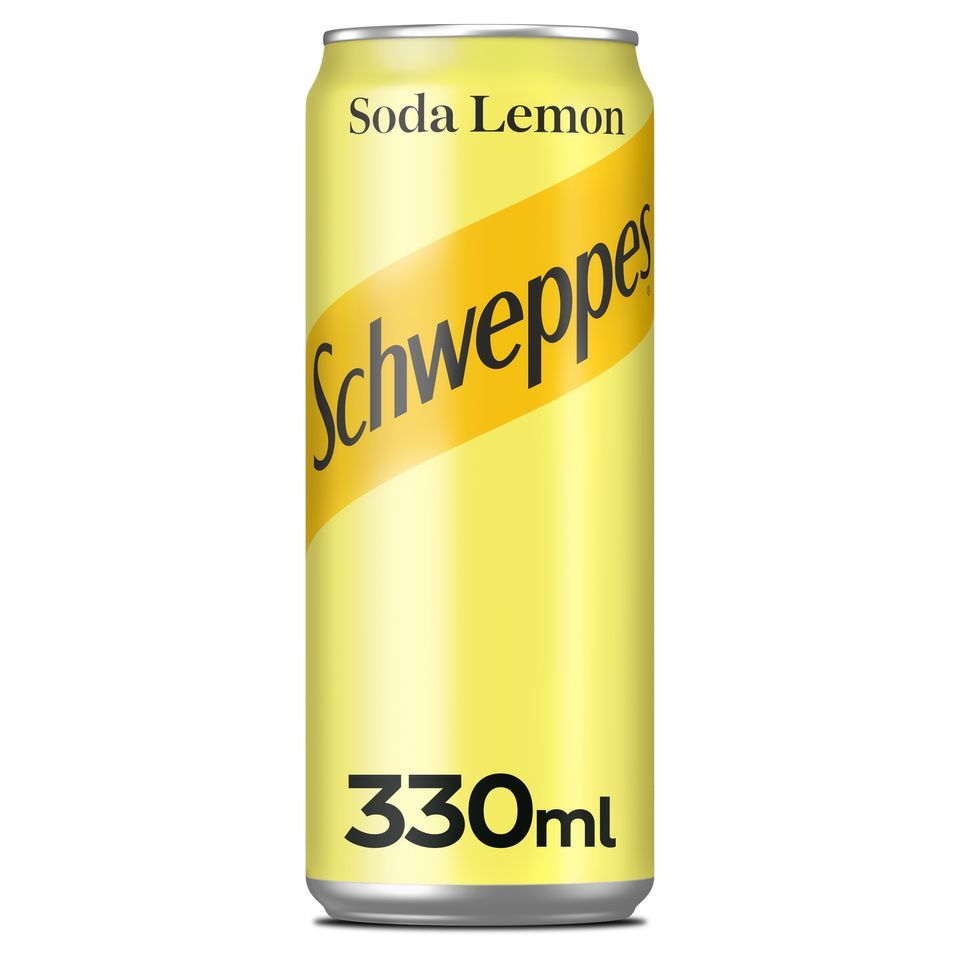 SCHWEPPES Σόδα Λεμόνι Κουτί 330ml