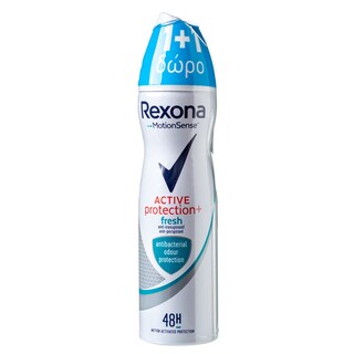 REXONA | Αποσμητικό Spray Active Fresh Women 1+1 Δώρο 150ml
