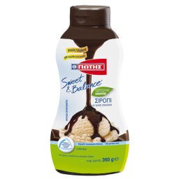 SWEET & BALANCE | Σιρόπι Σοκολάτας με Στέβια 350g