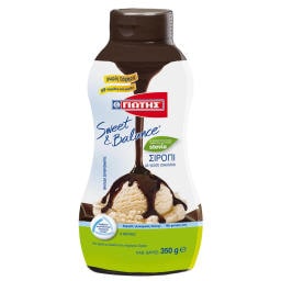 SWEET & BALANCE | Σιρόπι Σοκολάτας με Στέβια 350g