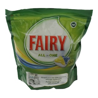 FAIRY | ΤΑΜΠΛΕΤΕΣ ΠΛΥΝΤΗΡΙΟΥ ΠΙΑΤΩΝ ΛΕΜΟΝΙ 33 ΤΕΜ