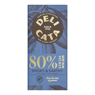 DELICATA | Μαύρη Σοκολάτα 80% Κακάο Uganda 100gr