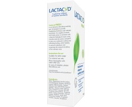 LACTACYD | Gel Καθαρισμού Ευαίσθητης Περιοχής Fresh 200ml + Μαντηλάκια +ΜΑΝΤΗΛΑΚΙΑ ΔΩΡΟ