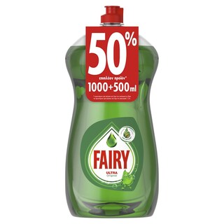 FAIRY | Υγρό Πιάτων Ultra Original 1000ml+500ml Δώρο