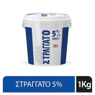 ΔΕΛΤΑ | Γιαούρτι Απλά Στραγγάτο 5% 1kg