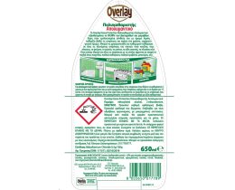 OVERLAY | Πολυκαθαριστής Απολυμαντικό Home Protection Λεμόνι 650ml Έκπτωση 50%