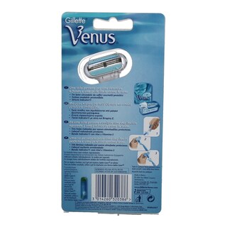 GILLETTE | VENUS WOMEN | ΞΥΡΙΣΤΙΚΗ ΜΗΧΑΝΗ (ΣΥΣΤΗΜΑ) ΚΑΙ 2 ΑΝΤΑΛΛΑΚΤΙΚΕΣ ΛΕΠΙΔΕΣ 1 ΤΕΜ