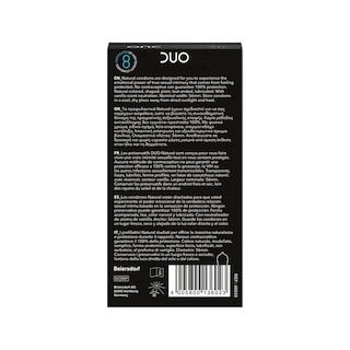 DUO | Condoms Natural 12 Pieces
