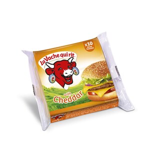 LA VACHE QUI RIT | Τηγμένο Τυρί Cheddar Φέτες 200g Έκπτωση 0.15Ε