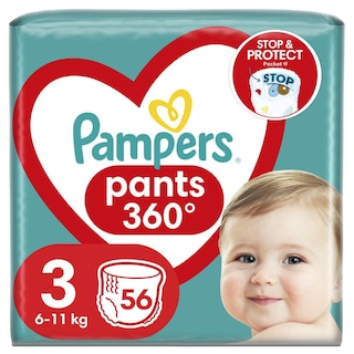 PAMPERS | PAMPERS PANTS N3 56P JUMBO