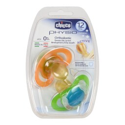 CHICCO | ΠΙΠΙΛΑ PHYSIO ΚΡΙΚΟ Ν 12Μ+ 2TEM