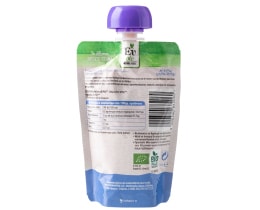 - | FRUIT DESSERT BIO APPLE STRAWBERRY BLUEBERRY 100GR