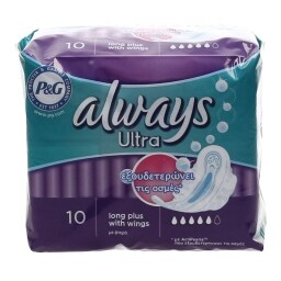 ALWAYS | ΣΕΡΒΙΕΤΕΣ ULTRA LONG PLUS 10 ΤΕΜ
