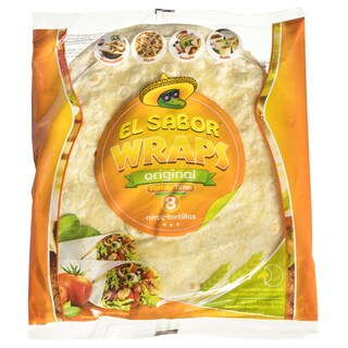 EL SABOR | Πίτες Tortillas Wraps 320g