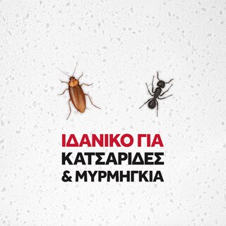 BAYGON | Κατσαριδοκτόνο Spray 2σε1 Σωληνάκι 400ml