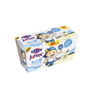 JUNIOR | ΒΑΝΙΛΙΑ  2X140ΓΡ 0.30E