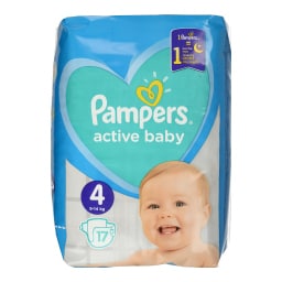 PAMPERS | PAMPERS ACTIVE BABY NO 4  17T
