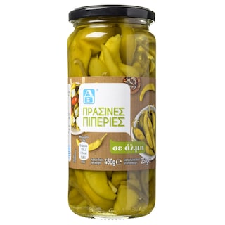 ΑΒ | Pickles Green Peppers 250g