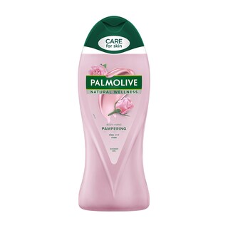 PALMOLIVE | Αφρόλουτρο Wellness Άργιλος & Ροδέλαιο 500ml
