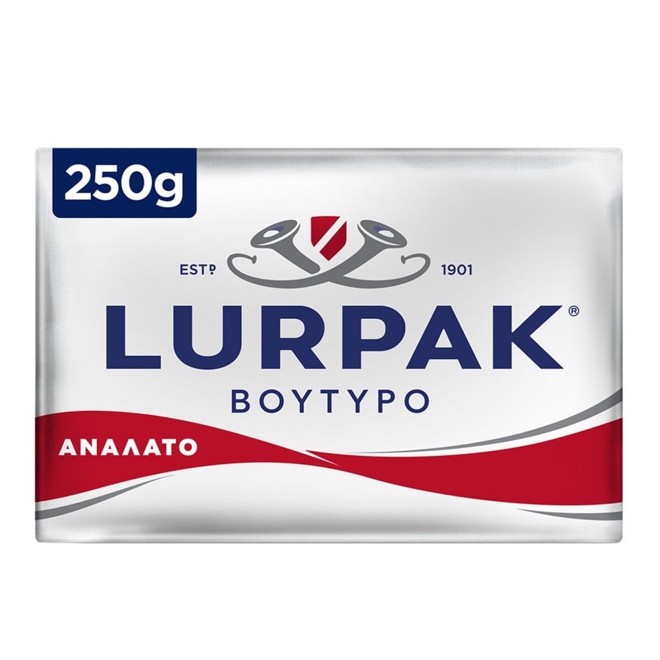 LURPAK Βούτυρο Ανάλατο 250g