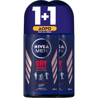 NIVEA | Αποσμητικό Roll On Men Dry Impact