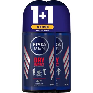NIVEA | Αποσμητικό Roll On Men Dry Impact