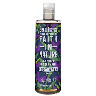 FAITH IN NATURE | Shower Gel Lavender & Geranium 400ml