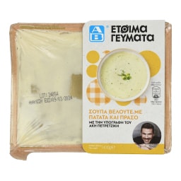 ΑΒ ΕΤΟΙΜΑ ΓΕΥΜΑΤΑ | Σούπα Βελουτέ με Πατάτα & Πράσο 400g