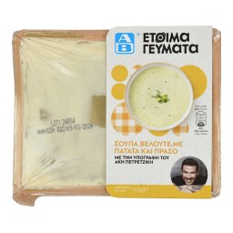 ΑΒ ΕΤΟΙΜΑ ΓΕΥΜΑΤΑ | Σούπα Βελουτέ με Πατάτα & Πράσο 400g