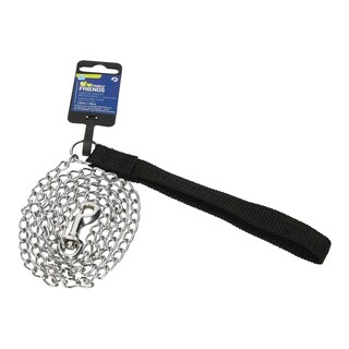 FAMILY FRIENDS | ΛΟΥΡΙ ΣΚΥΛΟΥ ΜΕΤΑΛΛΙΚΟ ΜΕ ΝΑΥΛΟΝ ΛΑΒΗ 2,5 mm X 120 CM 1 ΤΕΜ