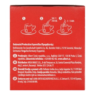 PERLA BEVERAGES | Τσάι Μαύρο με Λεμόνι 20x1.5g