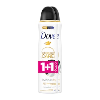 DOVE | Αποσμητικό Spray Advanced Care Invisible Dry 150ml 1+1 Δώρο
