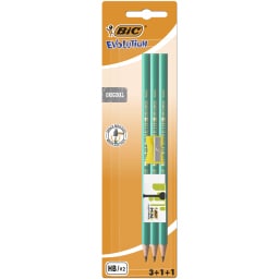 BIC | Σετ Μολύβια Evolution Original Γόμα & Ξύστρα 5 Τεμάχια